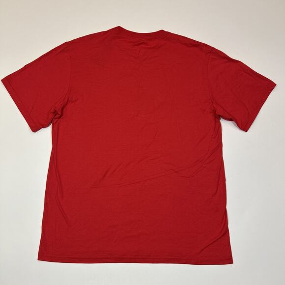 Converse All Star Men’s XL Graphic T-Shirt Red NWT Logo Tee Short Sleeve Classic - Picture 15 of 15